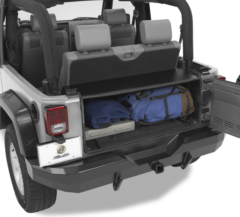 Jeep Wrangler JK Instatrunk - Rear - Bestop - Modular Kit - Black - `07-`10