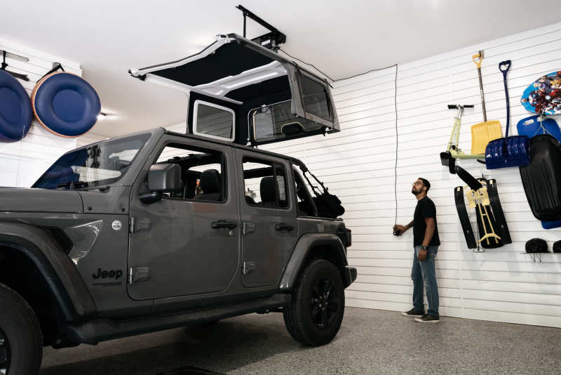 Jeep Wrangler JL Hardtop Hoist - Bestop - HOSS - Black - `18-`26