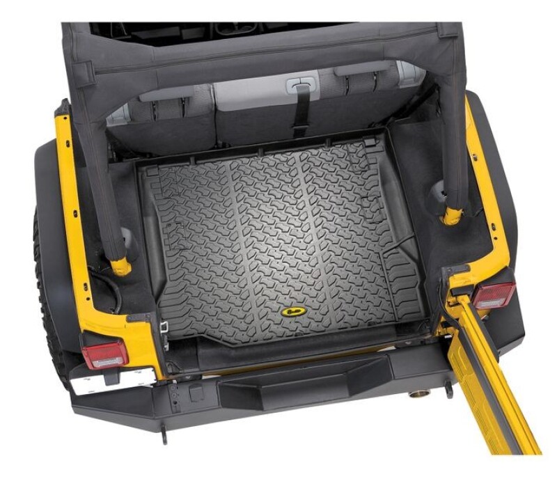 Jeep Wrangler JK Cargo Liner - Rear - Bestop - Black - `11-`18