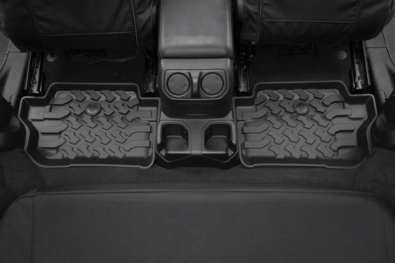 Jeep Wrangler JL Floor Mats - Rear - Bestop - Black - `18-`26