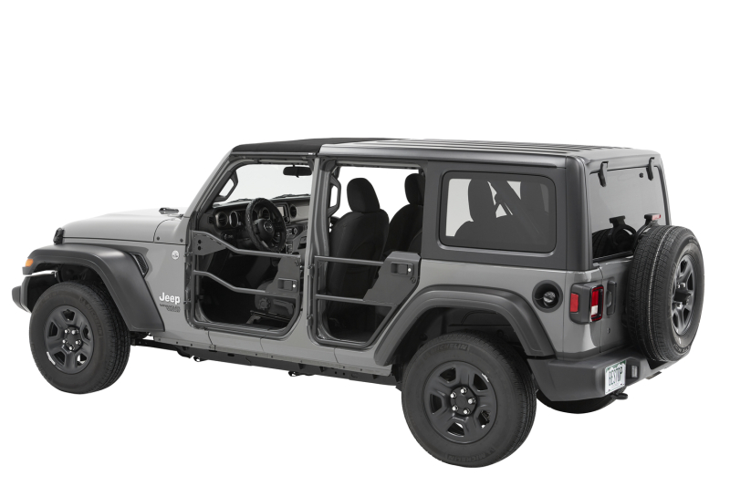 Jeep Gladiator Doors - Front - Bestop - Element - Matte Black - `20-`26