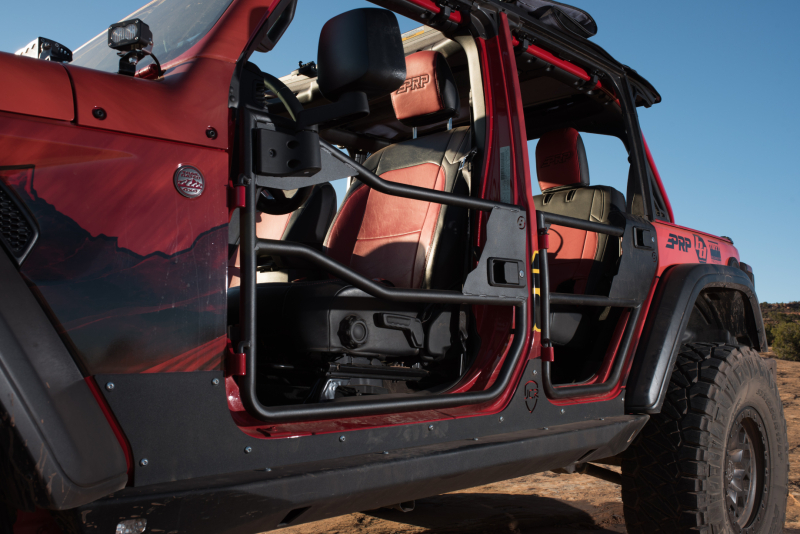 Jeep Gladiator Doors - Front - Bestop - Element - Matte Black - `20-`26