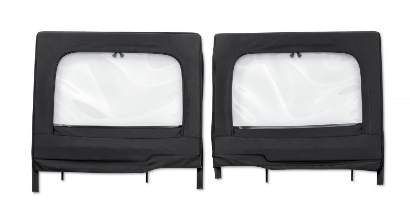 Jeep Gladiator Upper Doors - Rear - Bestop - Element - Black Diamond - `20-`26
