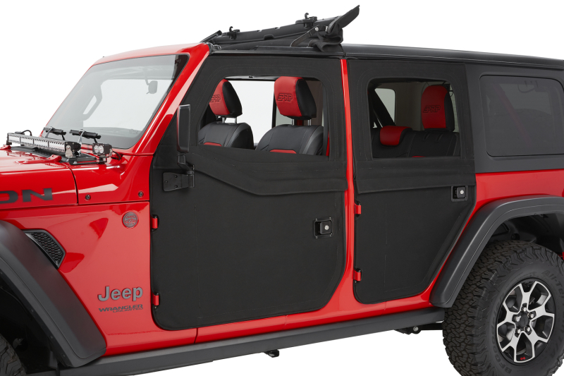 Jeep Gladiator Door - Rear - Bestop - Full Fabric - Black Diamond - `20-`26