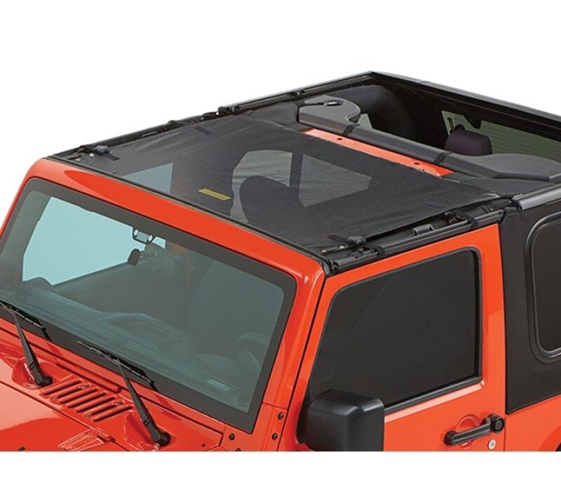 Jeep Wrangler JK Bikini Top - Bestop - Sun Targa Bikini (Mesh) - `07-`18