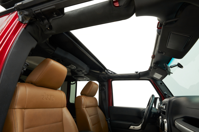 Jeep Wrangler JK Soft Top - Bestop - Sunrider for Hardtop - Premium Black Twill - `07-`18