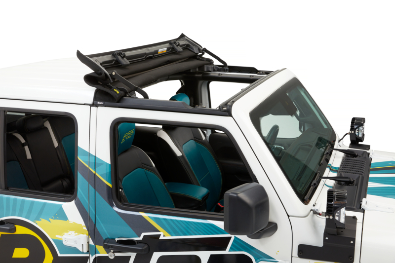 Jeep Gladiator Soft Top - Bestop - Sunrider for Hardtop - Premium Black Twill - `20-`26
