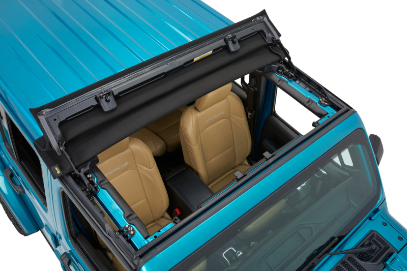 Jeep Wrangler JL Soft Top - Bestop - Sunrider for Hardtop - Premium Black Twill - `18-`26