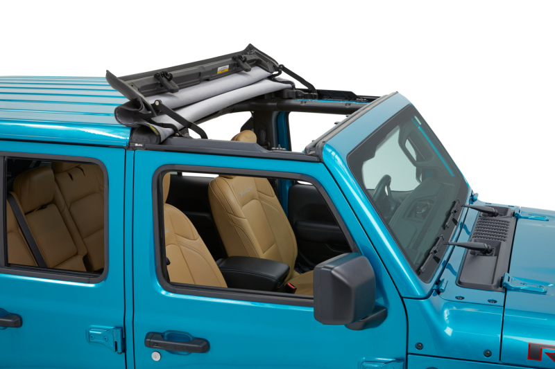 Jeep Gladiator Soft Top - Bestop - Sunrider for Hardtop - Black Diamond - `20-`26