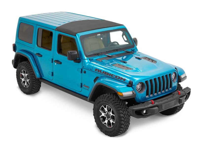Jeep Wrangler JL Soft Top - Bestop - Sunrider for Hardtop - Black Diamond - `18-`26