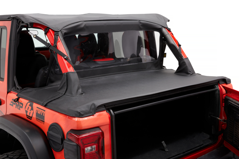 Jeep Wrangler JL Bikini Top - Bestop - Safari Cable Style - Black Diamond - `18-`26