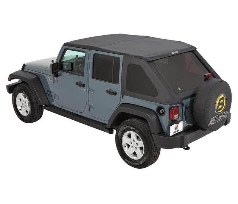 Jeep Wrangler JK Soft Top - Bestop - Trektop - Black Diamond - `07-`18