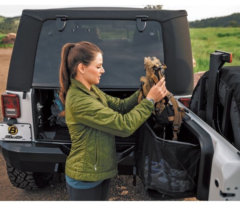 Jeep Wrangler JK Tailgate Shelf - Bestop - RoughRider - `07-`18