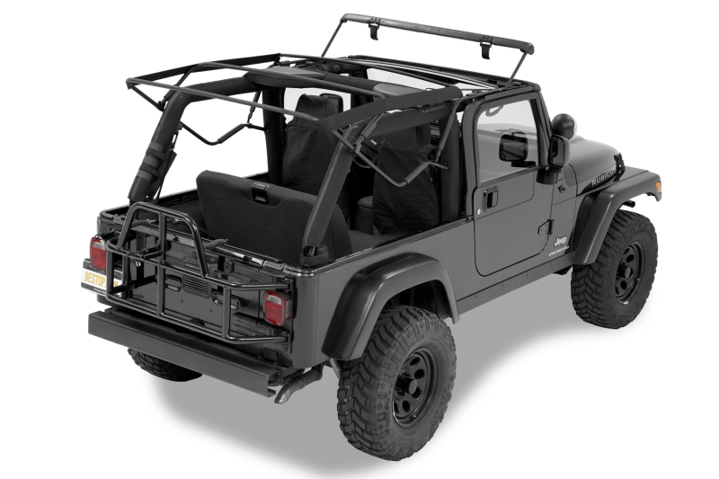 Jeep Wrangler TJ Soft Top Hardware Kit - Bestop - Factory Style Replacement - `04-`06