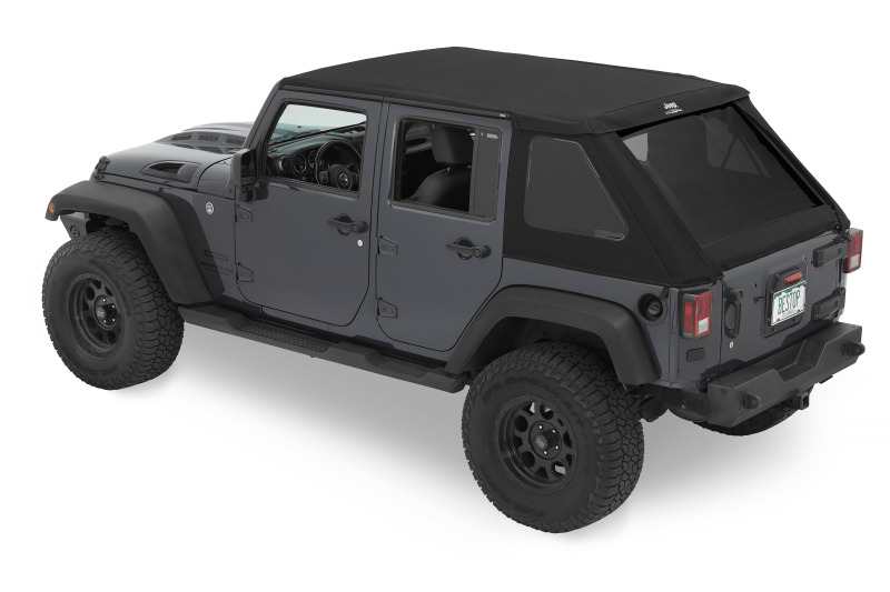 Jeep Wrangler JK Soft Top - Bestop - Premium Black Twill - Black - `07-`18
