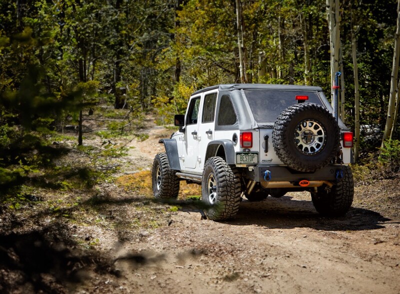 Jeep Wrangler JK Soft Top - Bestop - Ascent - Black Diamond - `07-`18
