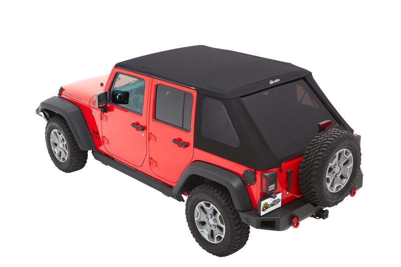 Jeep Wrangler JK Soft Top - Bestop - Trektop - Black Diamond - `07-`18