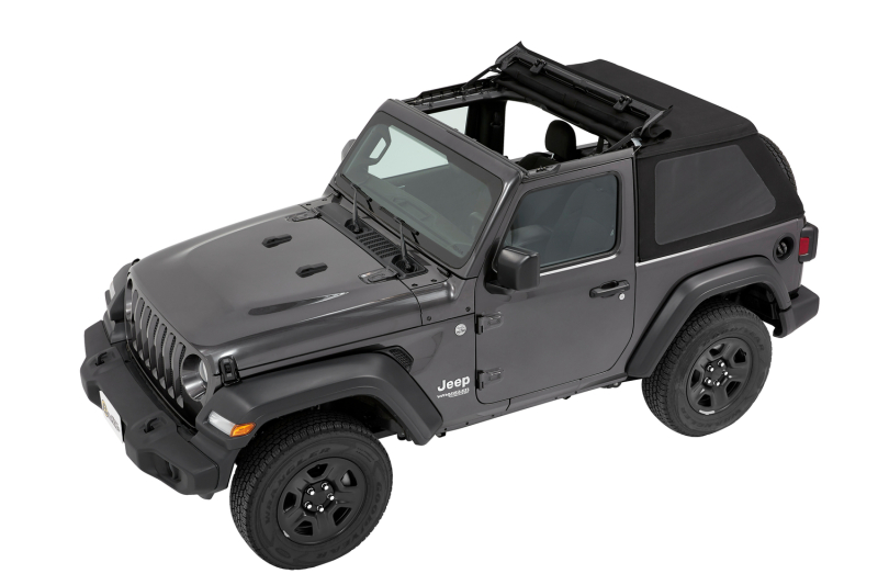 Jeep Wrangler JL Soft Top - Bestop - Trektop Premium - Black Twill - `18-`26