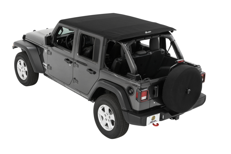 Jeep Wrangler JL Soft Top - Bestop - Trektop - Premium Black Twill - `18-`26