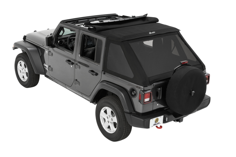 Jeep Wrangler JL Soft Top - Bestop - Trektop - Premium Black Twill - `18-`26