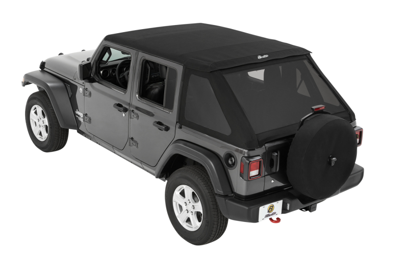 Jeep Wrangler JL Soft Top - Bestop - Trektop - Premium Black Twill - `18-`26