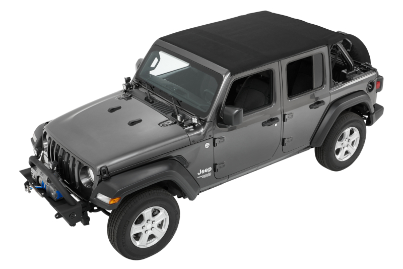 Jeep Wrangler JL Soft Top - Bestop - Trektop - Black Diamond - `18-`26