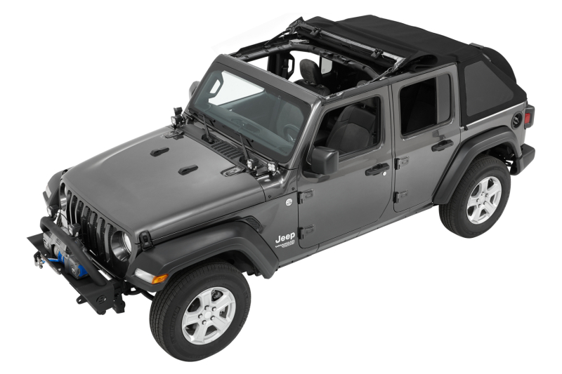 Jeep Wrangler JL Soft Top - Bestop - Trektop - Black Diamond - `18-`26