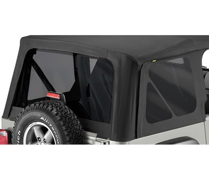 Jeep Wrangler TJ Window Set - Bestop - Black Diamond - `03-`06