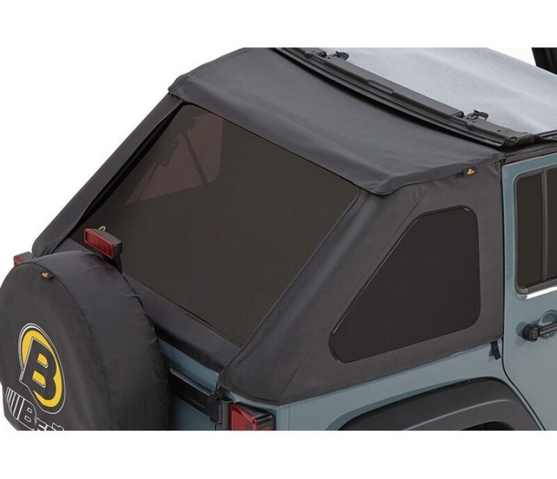 Jeep Wrangler JK Window Set - Bestop - Tinted - Black Diamond - `07-`18