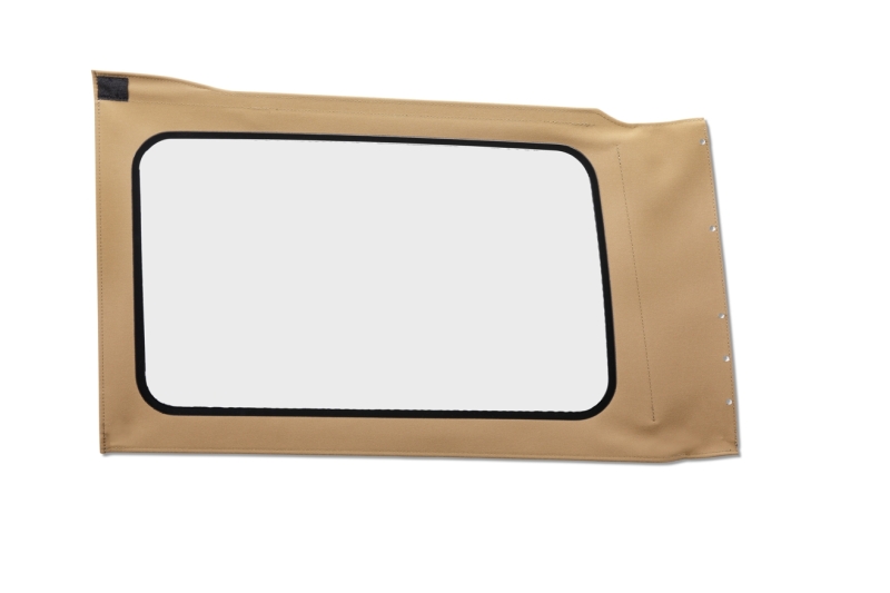 Jeep Wrangler JL Soft Tops - Quarter Left Hand 4-Door - Bestop - OE JL Replacement Windows - Tan Twill - `18-`26
