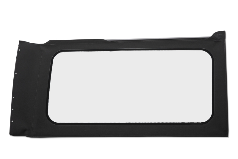 Jeep Wrangler JL Soft Top Replacement Window - Quarter Right Hand - Bestop - Clear - Black Twill - `18-`26