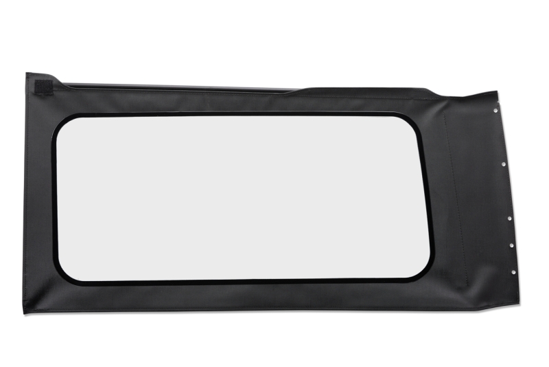 Jeep Wrangler JL OEM Soft Top Replacement Windows - Quarter Left Hand - Bestop - Clear - Black Vinyl - `18-`26