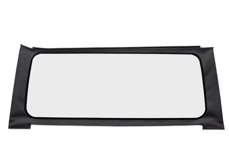 Jeep Wrangler JL Replacement Windows for Soft Tops - Rear - Bestop - OE JL - Black Vinyl Clear - `18-`26