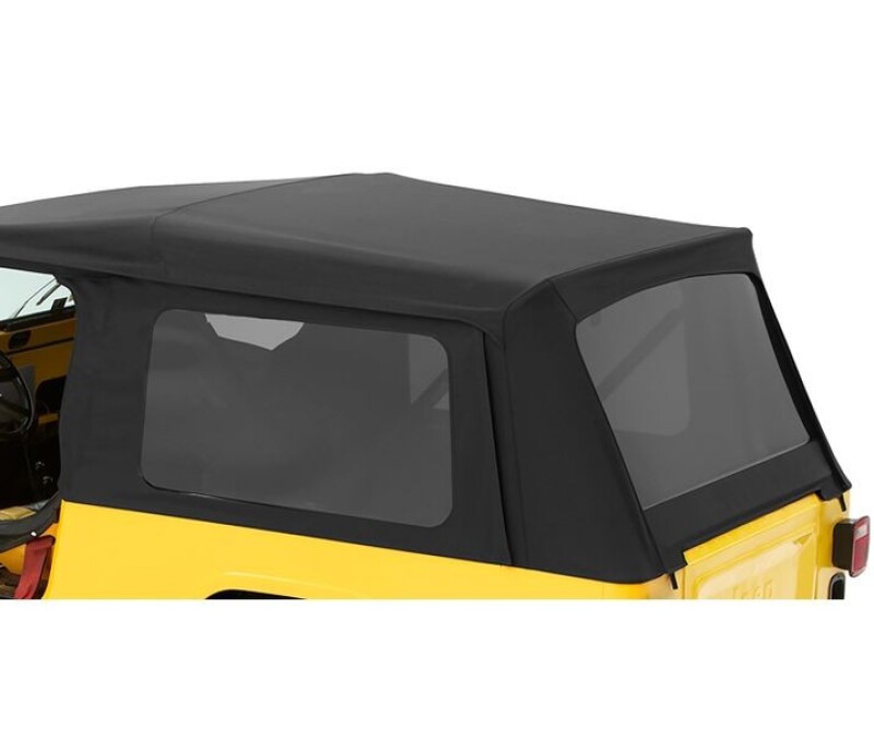 Jeep Wrangler TJ Window Set - Bestop - Supertop or Factory Soft Top - Black Diamond - `04-`06