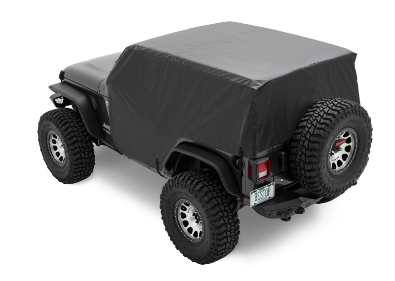 Jeep Wrangler Car Cover - Bestop - All Weather Trail Cover - Black - `07-`18