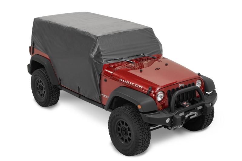 Jeep Wrangler JK Car Cover - Bestop - All Weather Trail Cover - Black - `07-`18
