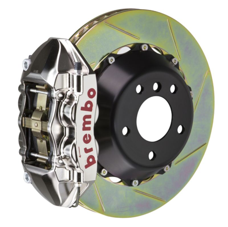 Jeep Unlimited Brake Kit - Rear - Brembo - GTR BBK 4 Piston Billet 380x28 2pc Rotor Slotted Type1 - `07-`18 Jeep Unlimited Brake Kit - Rear - Brembo - GTR BBK 4 Piston Billet 380x28 2pc Rotor Slotted Type1 - `07-`18