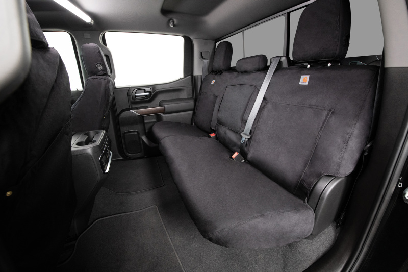 Jeep Wrangler JL Seat Cover - Front Row - Covercraft - Carhartt Super Dux SeatSaver - Black - `18-`25