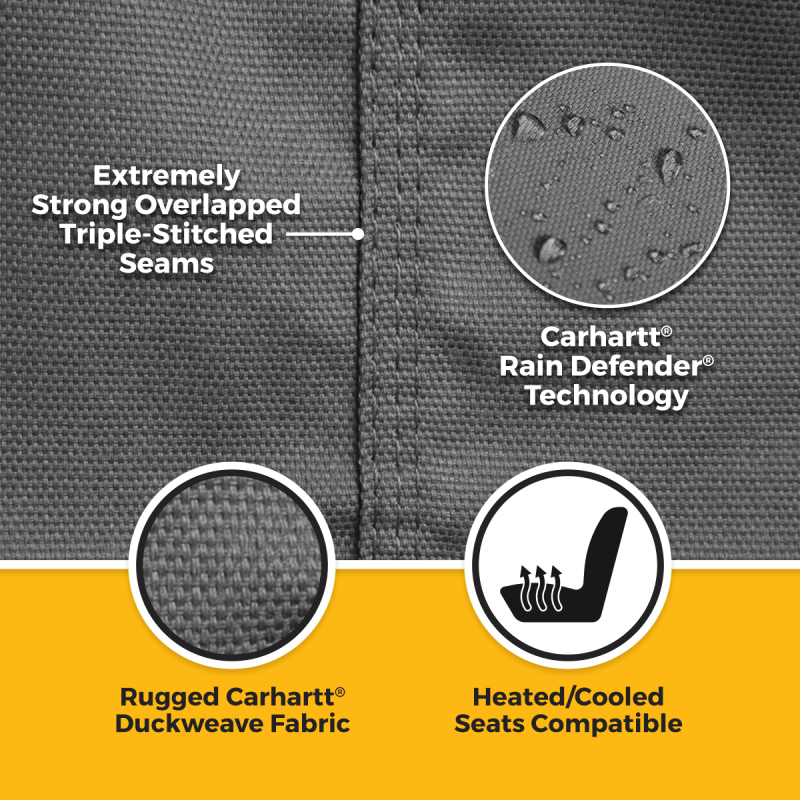 Jeep Wrangler Seat Covers - Front - Covercraft - Carhartt SeatSaver Custom - 2026+