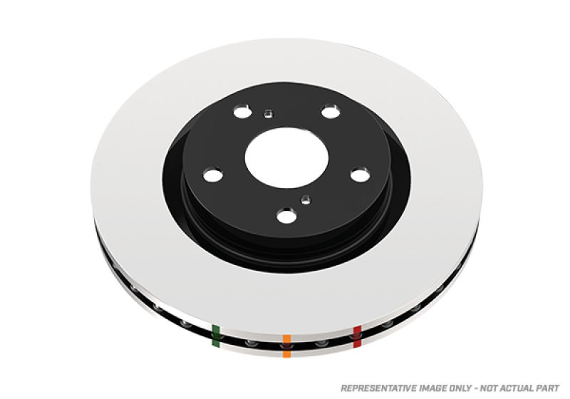 Jeep Wrangler Brake Rotor (1) - Front - DBA - 4000 Series HD - `07-`18