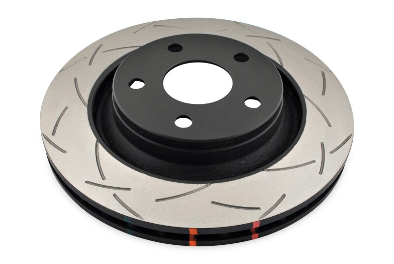 Jeep Wrangler Brake Rotor (1) - Front - DBA - 4000 Series Slotted - `07-`18