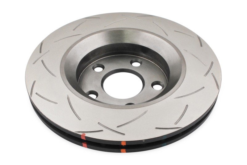 Jeep Wrangler Brake Rotor (1) - Front - DBA - 4000 Series Slotted - `07-`18