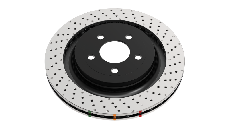 Jeep Grand Cherokee Brake Rotor (1) - Rear - DBA - 4000 Series Cross Drilled & Dimpled - `12-`27
