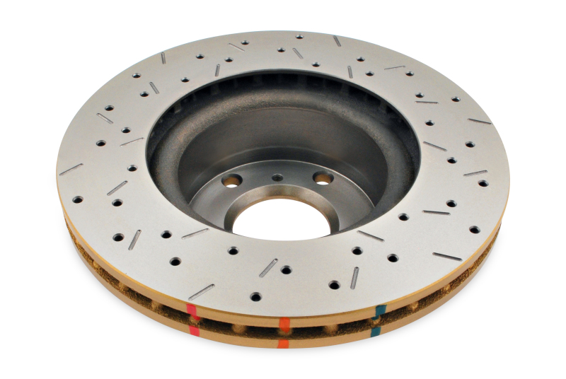 Jeep Wrangler Brake Rotor (1) - Front - DBA - 4000 Series XS Gold - Gold - `99-`06