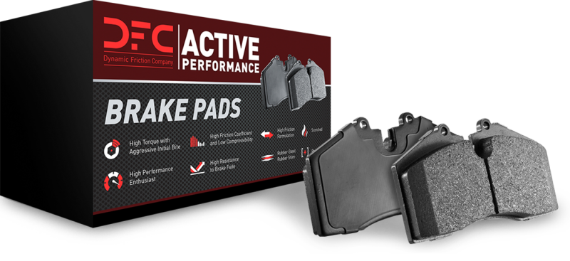 Jeep Grand Cherokee Brake Pads - Rear - DFC - Low Metallic Active Performance - `12-`17