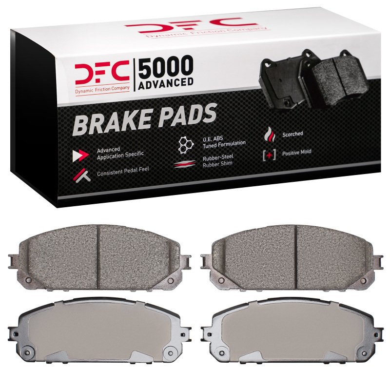 Jeep Cherokee Brake Pads - Front - DFC - 5000 Advanced Ceramic - `14-`20 Jeep Cherokee Brake Pads - Front - DFC - 5000 Advanced Ceramic - `14-`20
