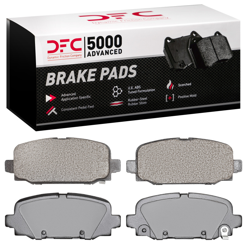 Jeep Compass Brake Pads - Rear - DFC - 5000 Advanced Ceramic - `17-`25 Jeep Compass Brake Pads - Rear - DFC - 5000 Advanced Ceramic - `17-`25