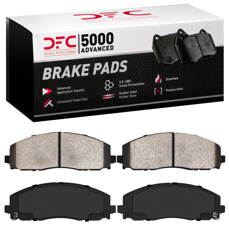 Jeep Wrangler Brake Pads - Front - DFC - 5000 Advanced Ceramic - `18-`25