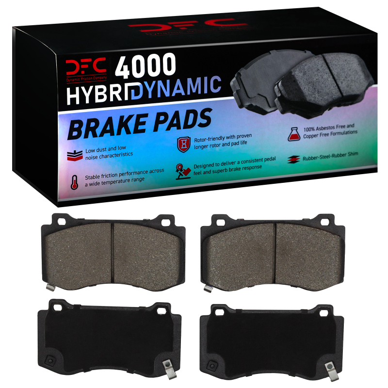 Jeep Grand Cherokee Brake Pads - Front - DFC - 4000 HybriDynamic - `05-`23