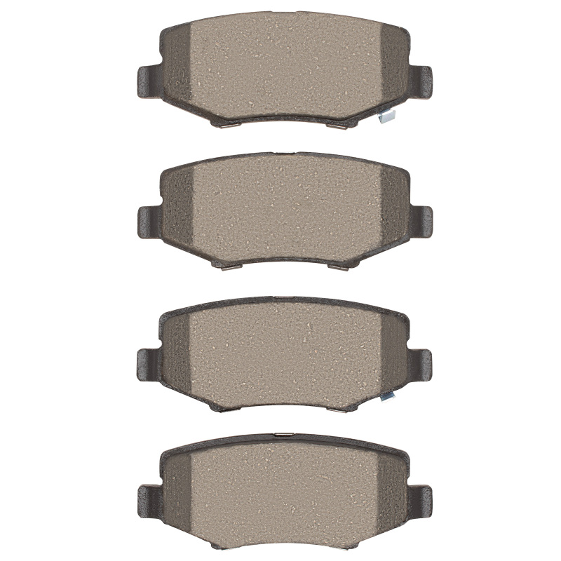 Jeep Wrangler Brake Pads - Rear - DFC - 4000 HybriDynamic - `07-`18